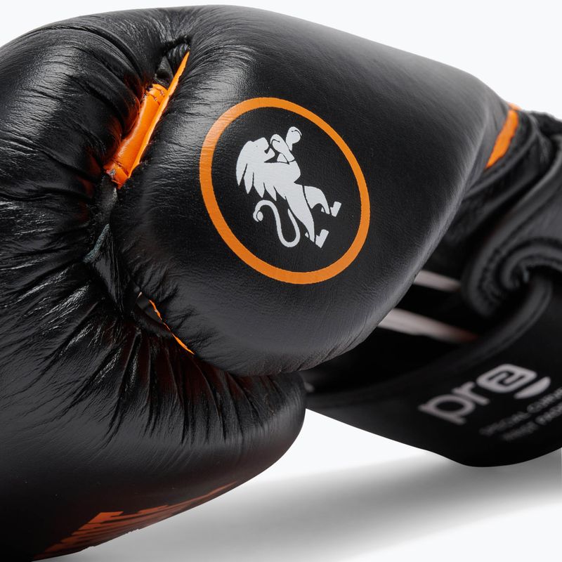 Guantoni da boxe LEONE 1947 Professional 2 orange 6