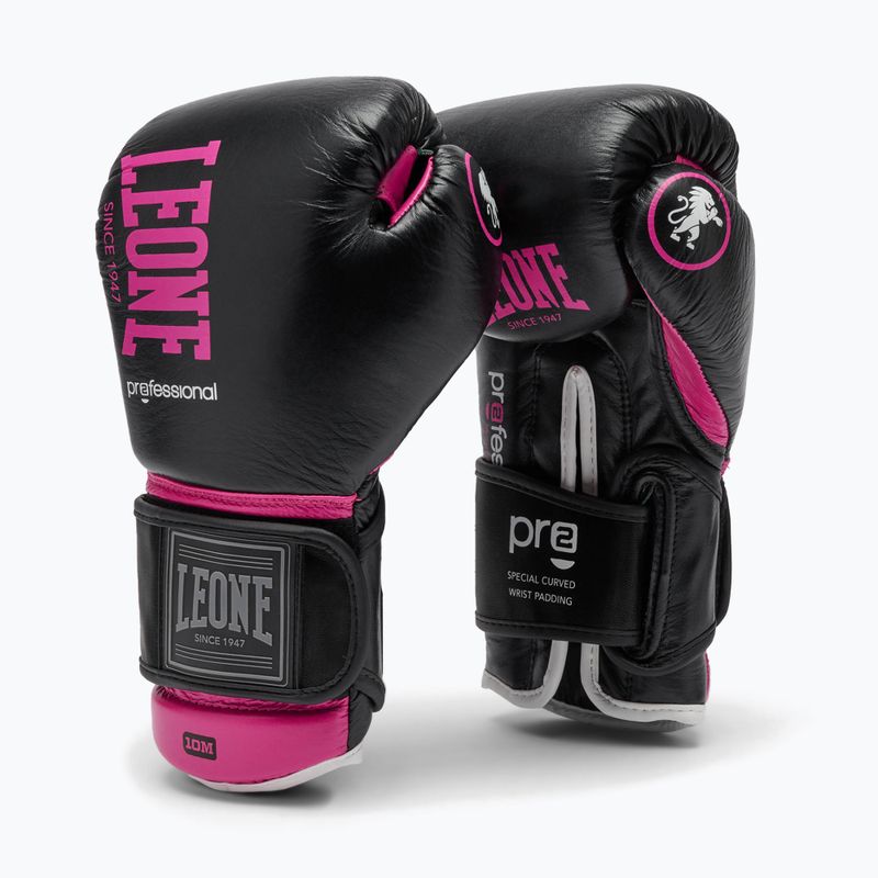 Guantoni da boxe LEONE 1947 Professional 2 pink 2