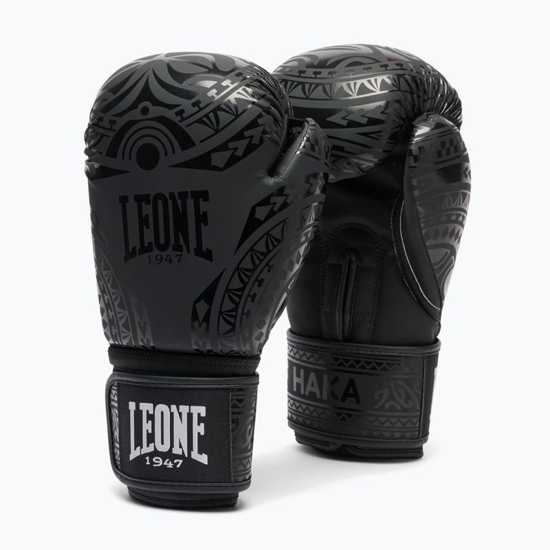 Guantoni da boxe LEONE 1947 Haka black 2