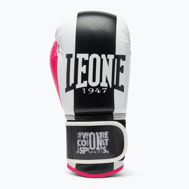 Guantoni da boxe LEONE 1947 Color Block nero 2