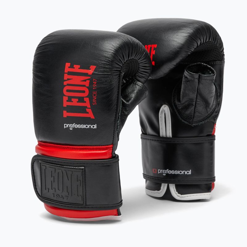 Guanti da boxe LEONE 1947 Professional neri 2
