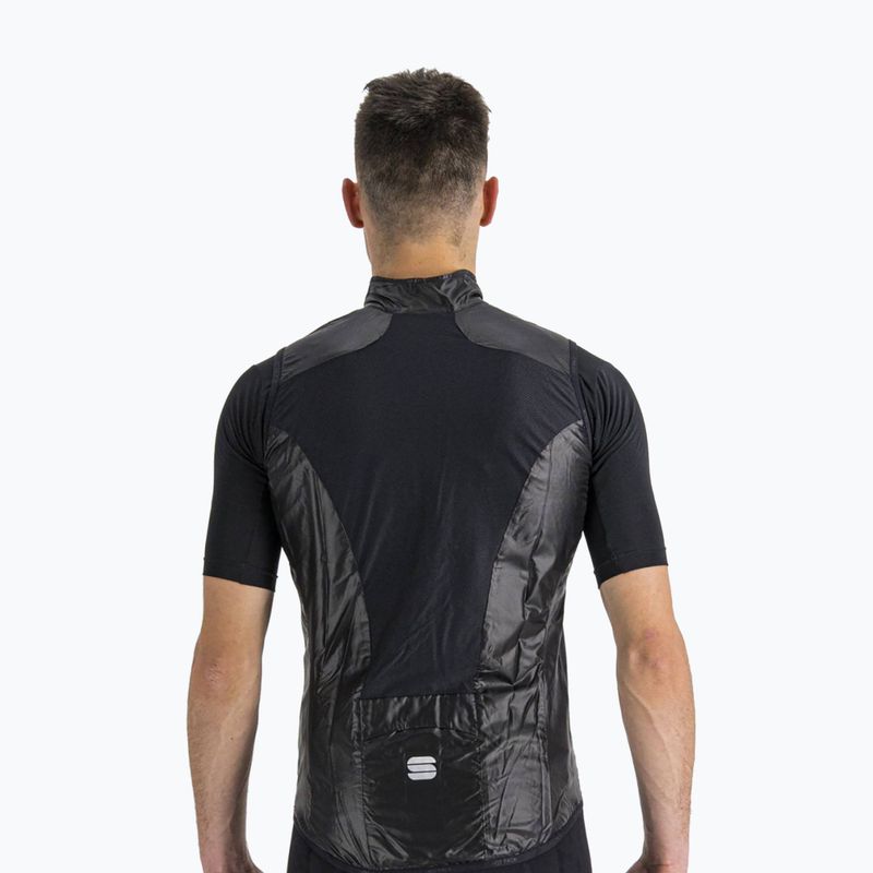 Gilet da ciclismo Sportful Hot Pack Easylight da uomo, nero 2