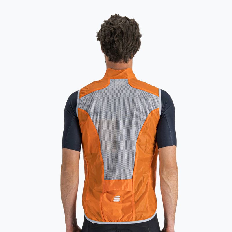 Gilet da ciclismo Sportful Hot Pack Easylight arancione sdr da uomo 2