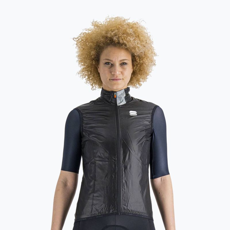 Gilet da ciclismo da donna Sportful Hot Pack Easylight nero