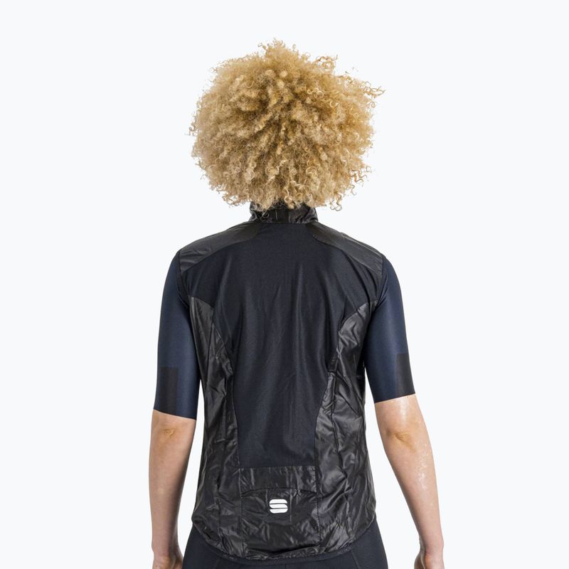 Gilet da ciclismo da donna Sportful Hot Pack Easylight nero 2