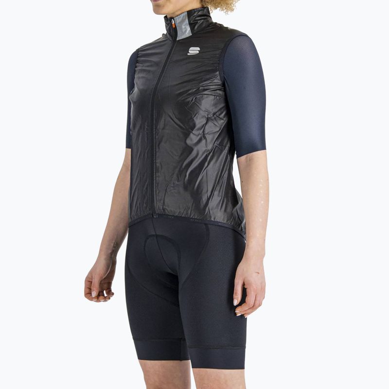 Gilet da ciclismo da donna Sportful Hot Pack Easylight nero 3