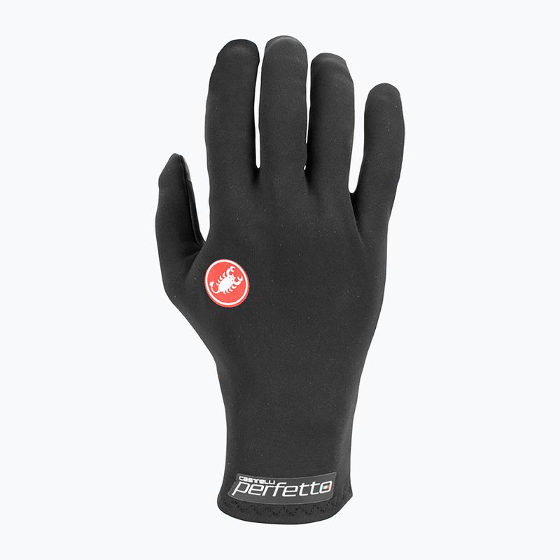 Guanti da ciclismo Castelli Perfetto RoS da uomo, nero 2