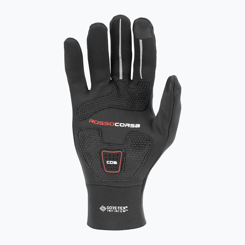 Guanti da ciclismo Castelli Perfetto RoS da uomo, nero 3