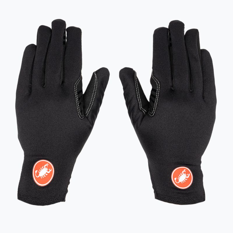 Guanti da ciclismo Castelli Lightness 2 da uomo, nero 3