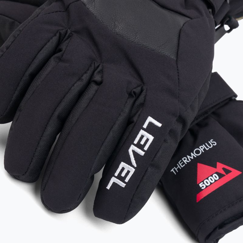 Level Super Radiator Jr guanto da sci per bambini Gore-Tex pk nero 4