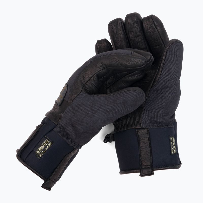 Guanti da snowboard da uomo Level Rover nero/grigio