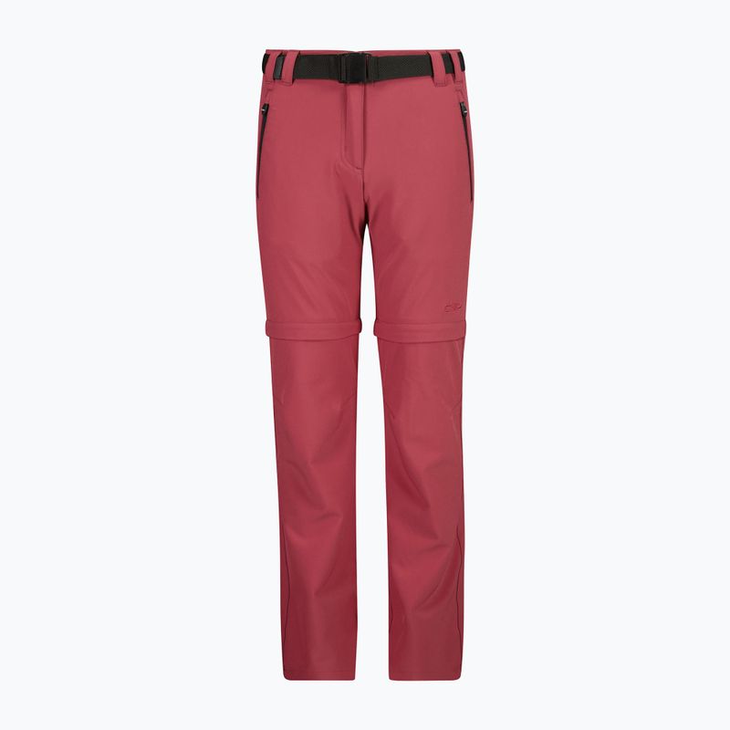 Pantaloni da trekking per bambini CMP 3T51445 Zip Off peony