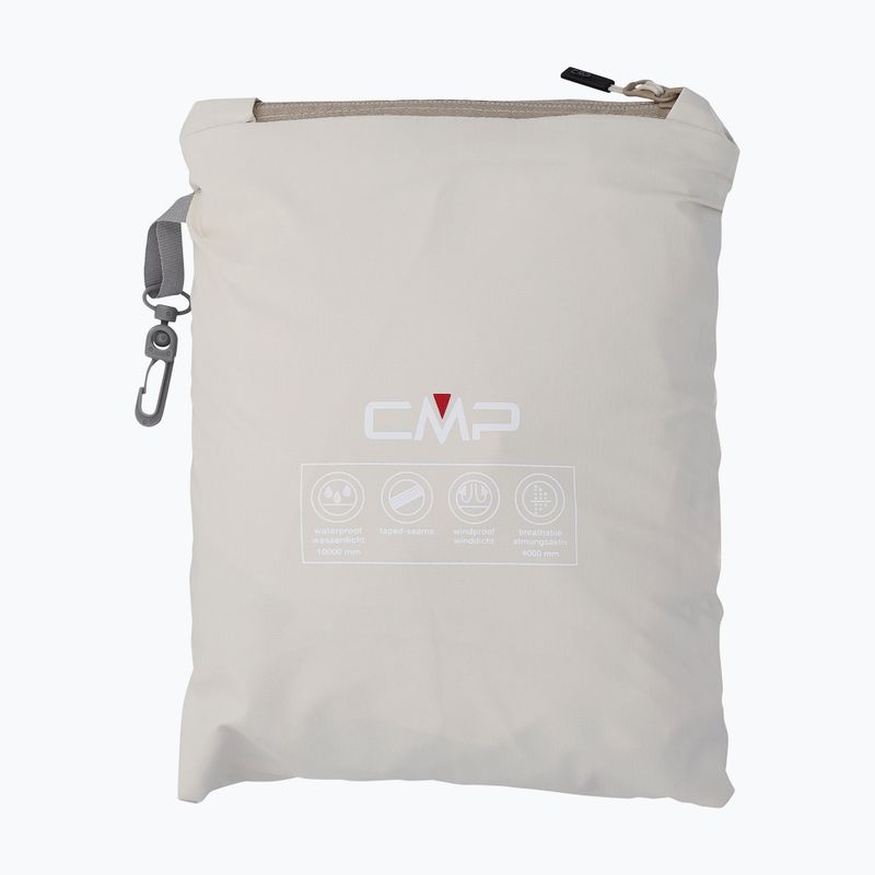 Giacca antipioggia da donna CMP 39X6636 Fix Hood vanilla 4