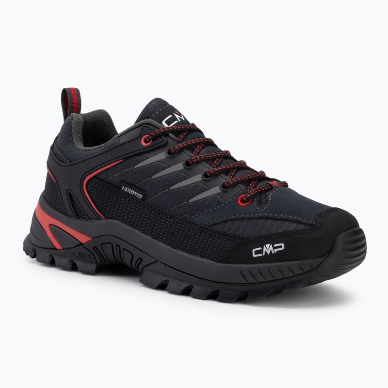 Scarpe da trekking da uomo CMP Rigel 2.0 Low Waterproof titanio/ferrari