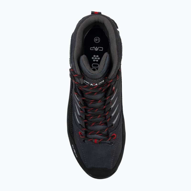 Scarpe da trekking da uomo CMP Rigel 2.0 Mid Waterproof titanium/ferrari 5