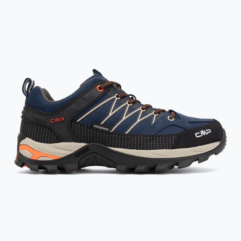 Scarpe da trekking da uomo CMP Rigel Low Wp b.blue/corda 2