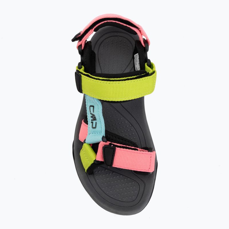 Sandali per bambini CMP Hamal lagoon/pink fluo/acid 5