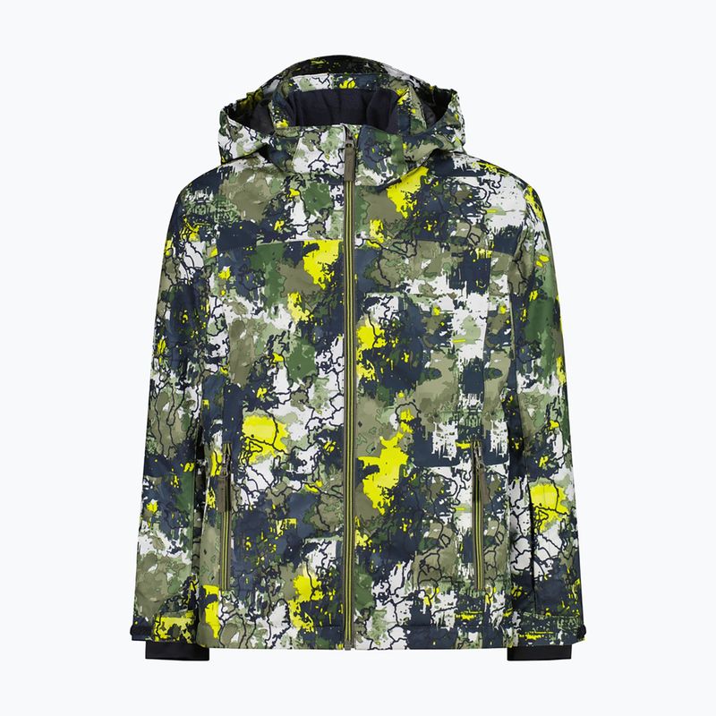 Giacca da sci bambino CMP 39W1924 olive/acido