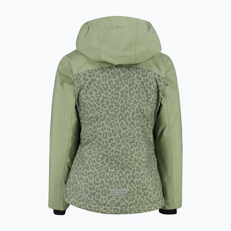 Giacca da sci bambino CMP 39W2085 green tea/salvia 2