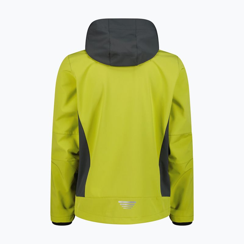 Giacca softshell da uomo CMP 3A01787N Zip Hood cardamom/black pine 2