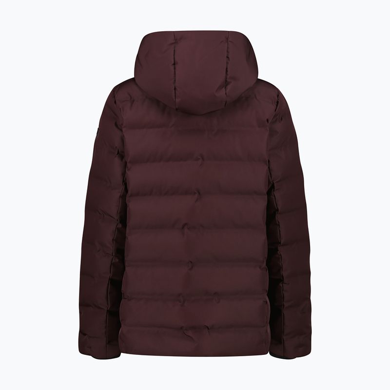 Giacca imbottita da donna CMP 35K3666 Fix Hood black berry 2