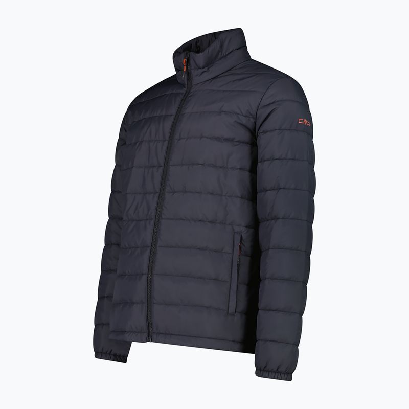 Giacca imbottita da uomo CMP 36Z2257D Zip Hood Detachable Inn antracite 6