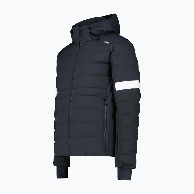 Giacca da sci da uomo CMP 36W0877 Zip Hood antracite 3