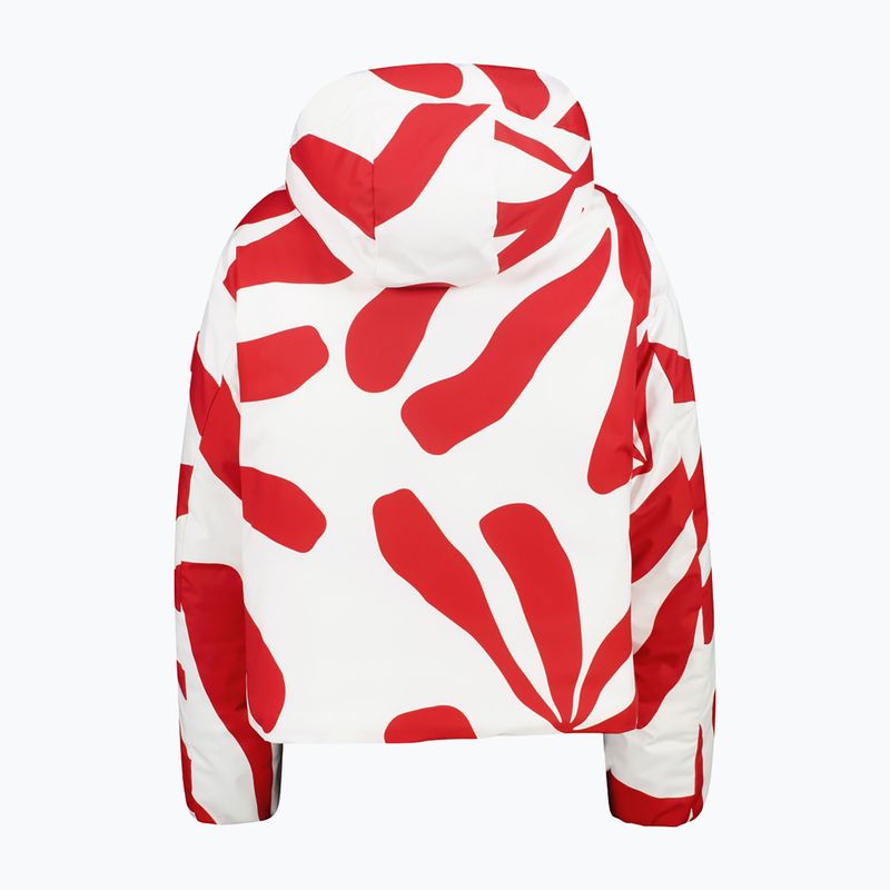Giacca da sci da donna CMP Fix Hood red/b.co gesso 2