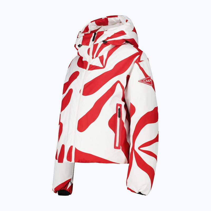 Giacca da sci da donna CMP Fix Hood red/b.co gesso 3