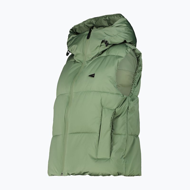 Gilet da donna CMP Fix Hood green tea 3