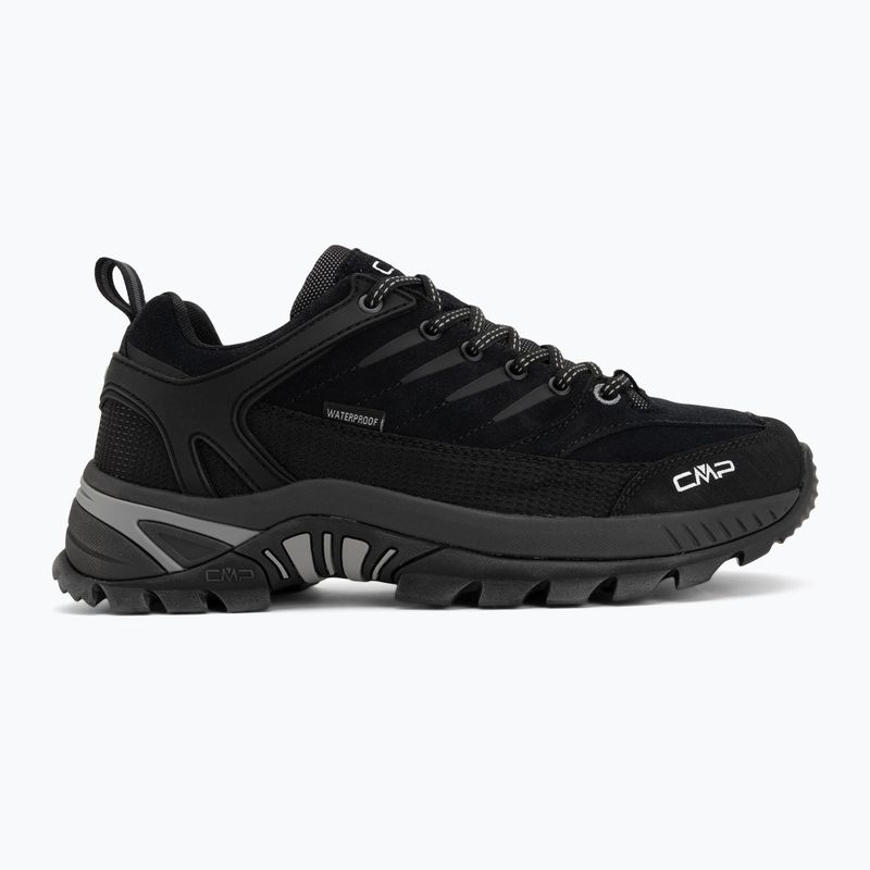 Scarpe da trekking uomo CMP Rigel 2.0 Low Waterproof nero/grey 2