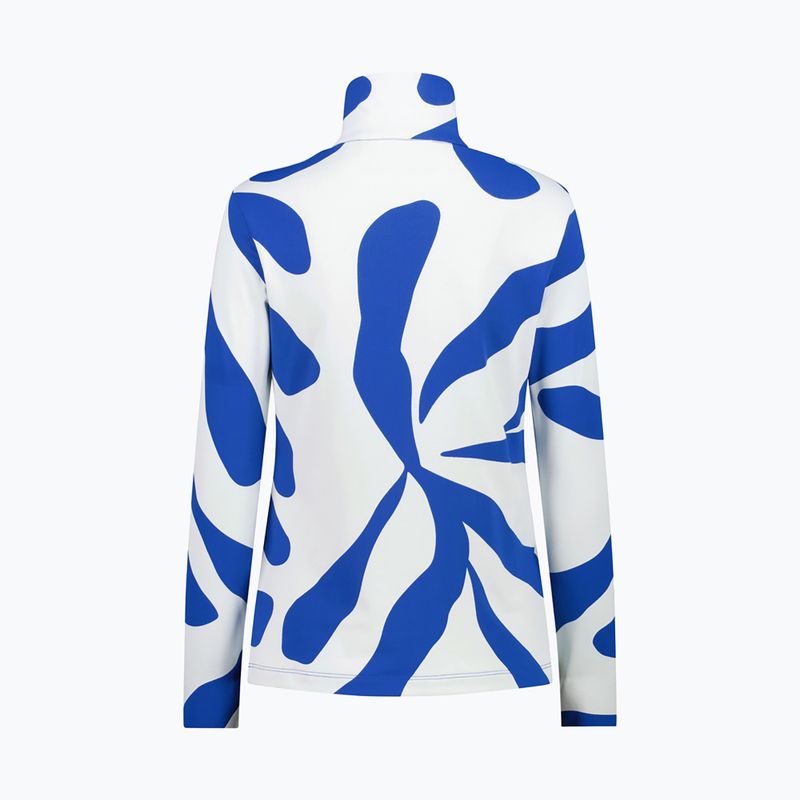Felpa donna CMP 36L0306 nazionale/b.co gesso 2