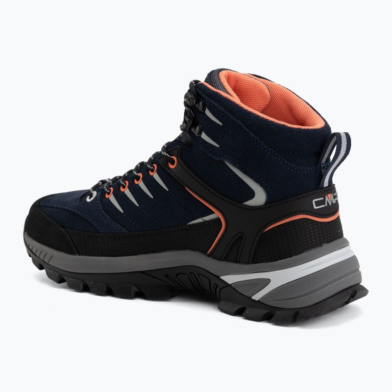 Scarpe da trekking donna CMP Rigel 2.0 Mid Waterproof b.blue/ghiaccio/marigold 3