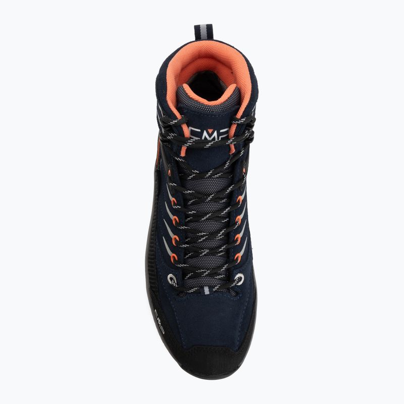 Scarpe da trekking donna CMP Rigel 2.0 Mid Waterproof b.blue/ghiaccio/marigold 5