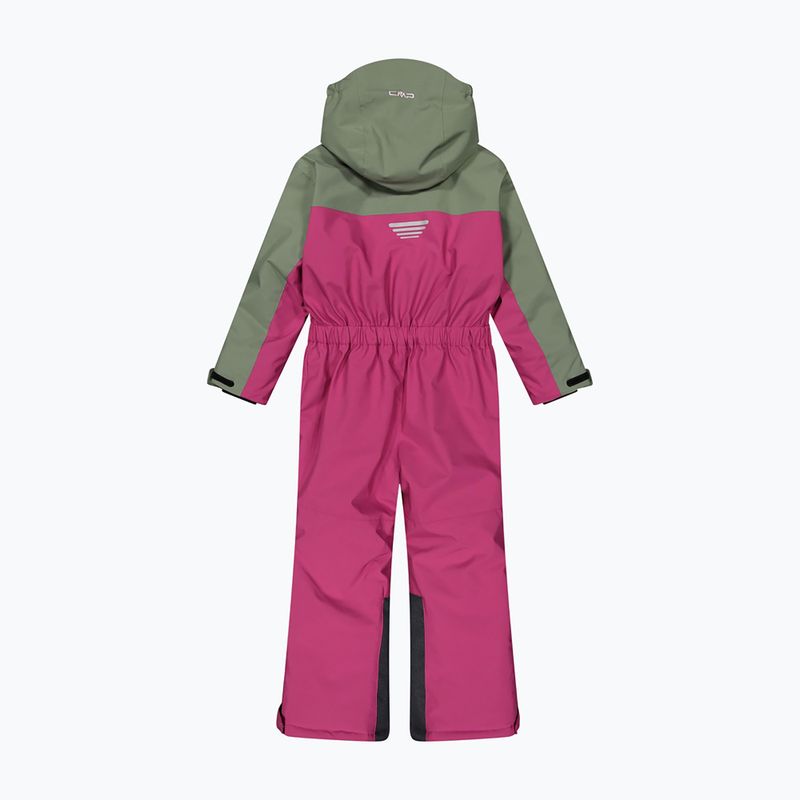 Tuta da sci per bambini CMP 36W0784 Fix Hood amaranto 2