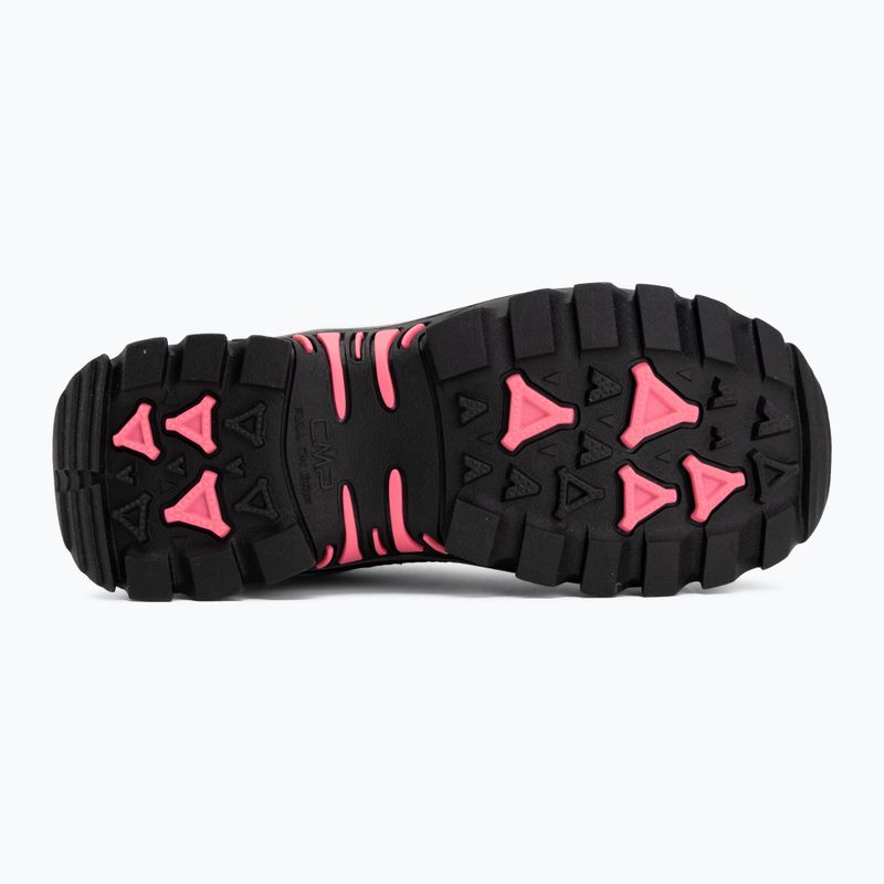 Scarponcini da trekking per bambini CMP Rigel 2.0 Low Waterproof grey/acquarius/pink fluo 4