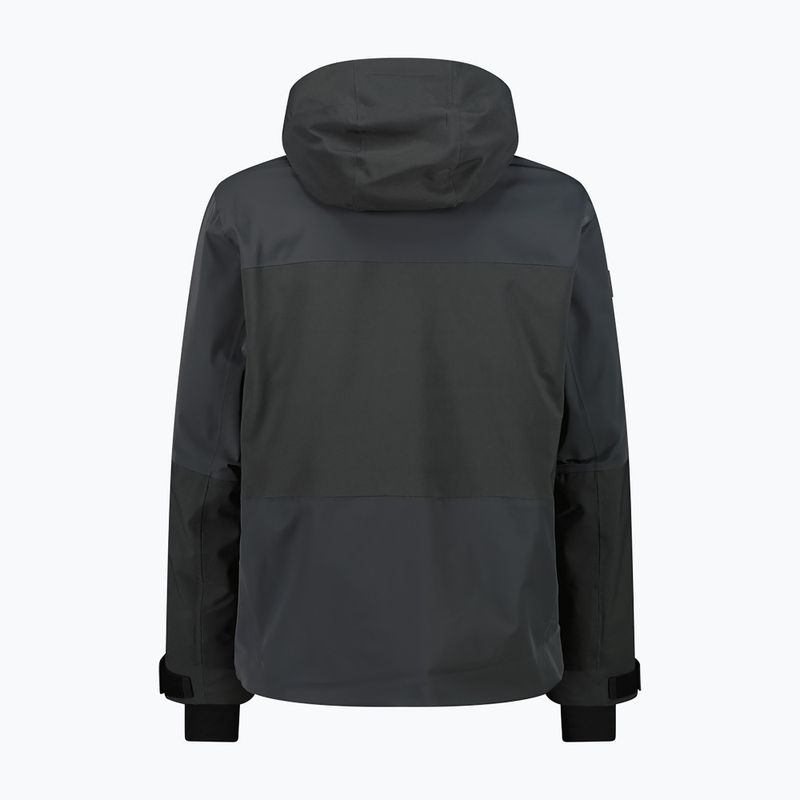 Giacca da sci da uomo CMP 36W0027 Fix Hood black pine 2