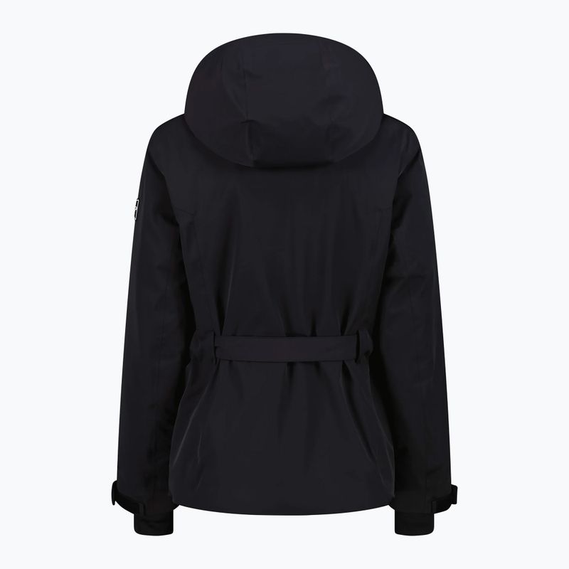 Giacca da sci da donna CMP 36W0106 Zip Hood nero 2