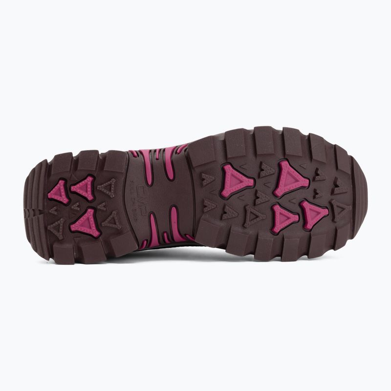 Scarponcini da trekking per bambini CMP Rigel 2.0 Low Waterproof black berry/amaranto 4