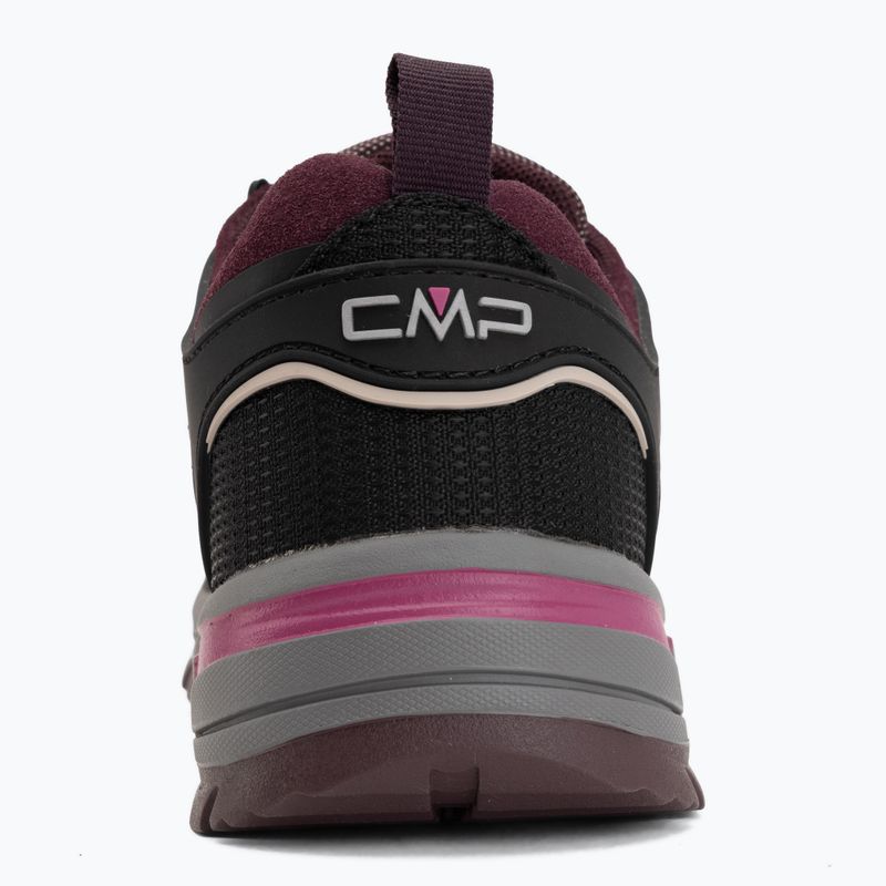 Scarponcini da trekking per bambini CMP Rigel 2.0 Low Waterproof black berry/amaranto 6