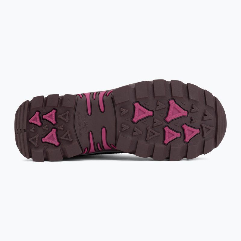 Scarponcini da trekking per bambini CMP Rigel 2.0 Mid Waterproof black berry/amaranto 4