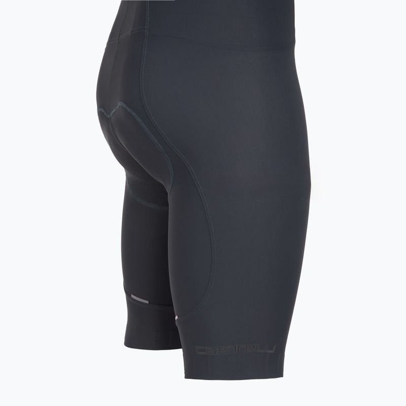 Pantaloncini da ciclismo Castelli Espresso blu crepuscolo da uomo 4