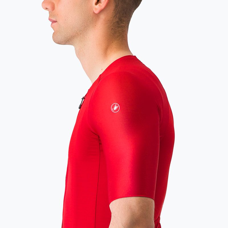 Maglia da ciclismo Castelli Aero Race 7.0 rich red da uomo 7