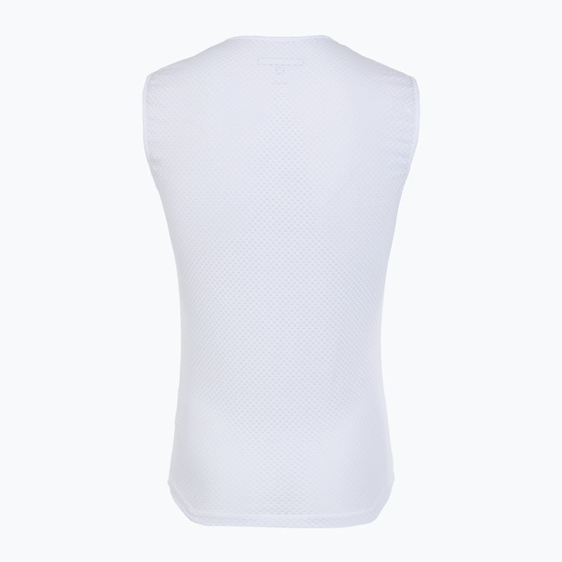 Maglia ciclismo uomo Castelli Pro Mesh 2.0 senza maniche bianco 2