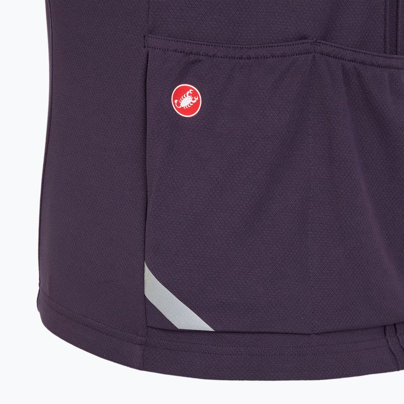 Maglia ciclismo donna Castelli Anima 4 night shade 4