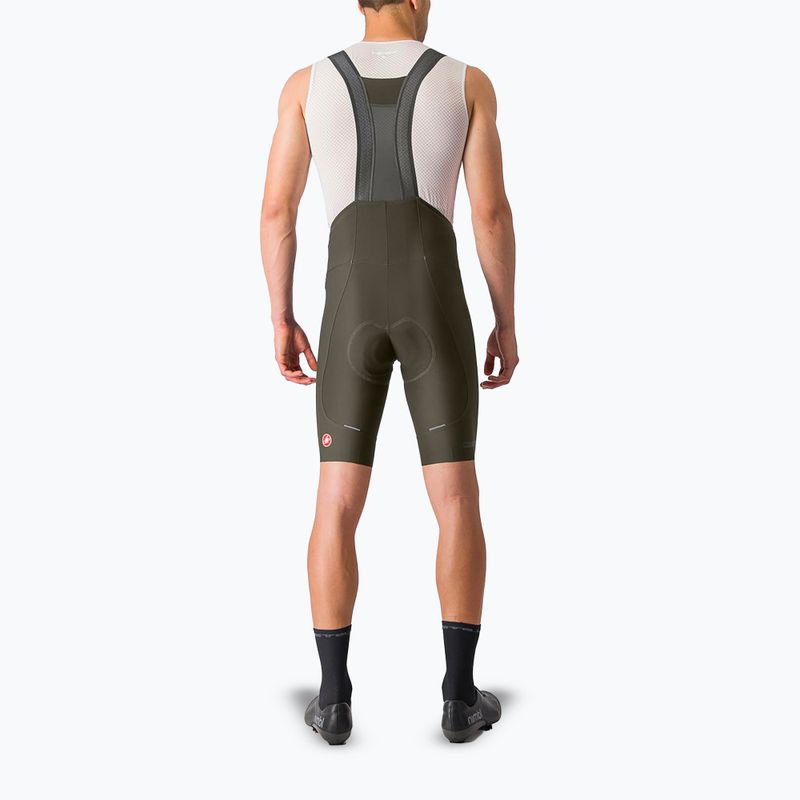 Pantaloncini da ciclismo Castelli Espresso verde intenso da uomo 2