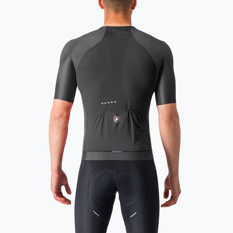 Maglia da ciclismo Castelli Aero Race 7.0 light nera da uomo 2