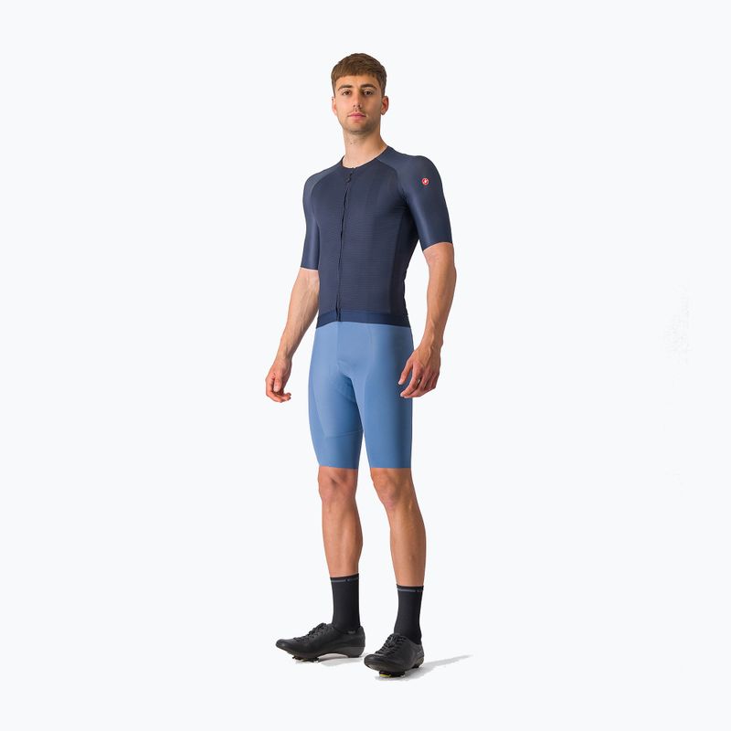 Maglia da ciclismo Castelli Aero Race 7.0 da uomo blu belga 2