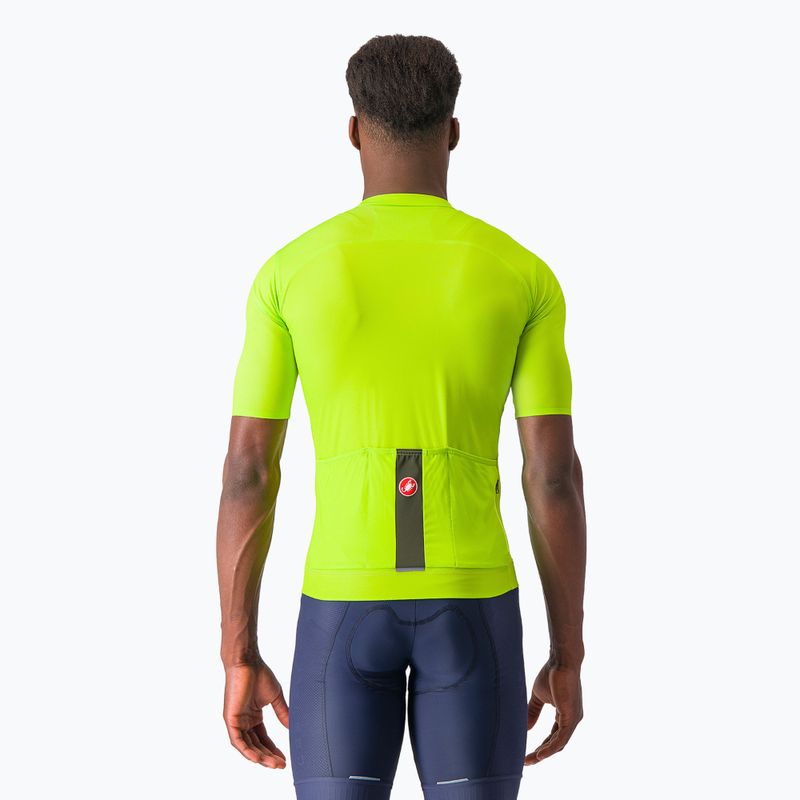 Maglia da ciclismo Castelli Prologo Lite electric lime/verde intenso da uomo 2