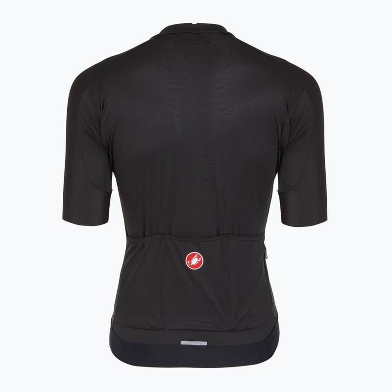 Maglia ciclismo donna Castelli Espresso light nero 2